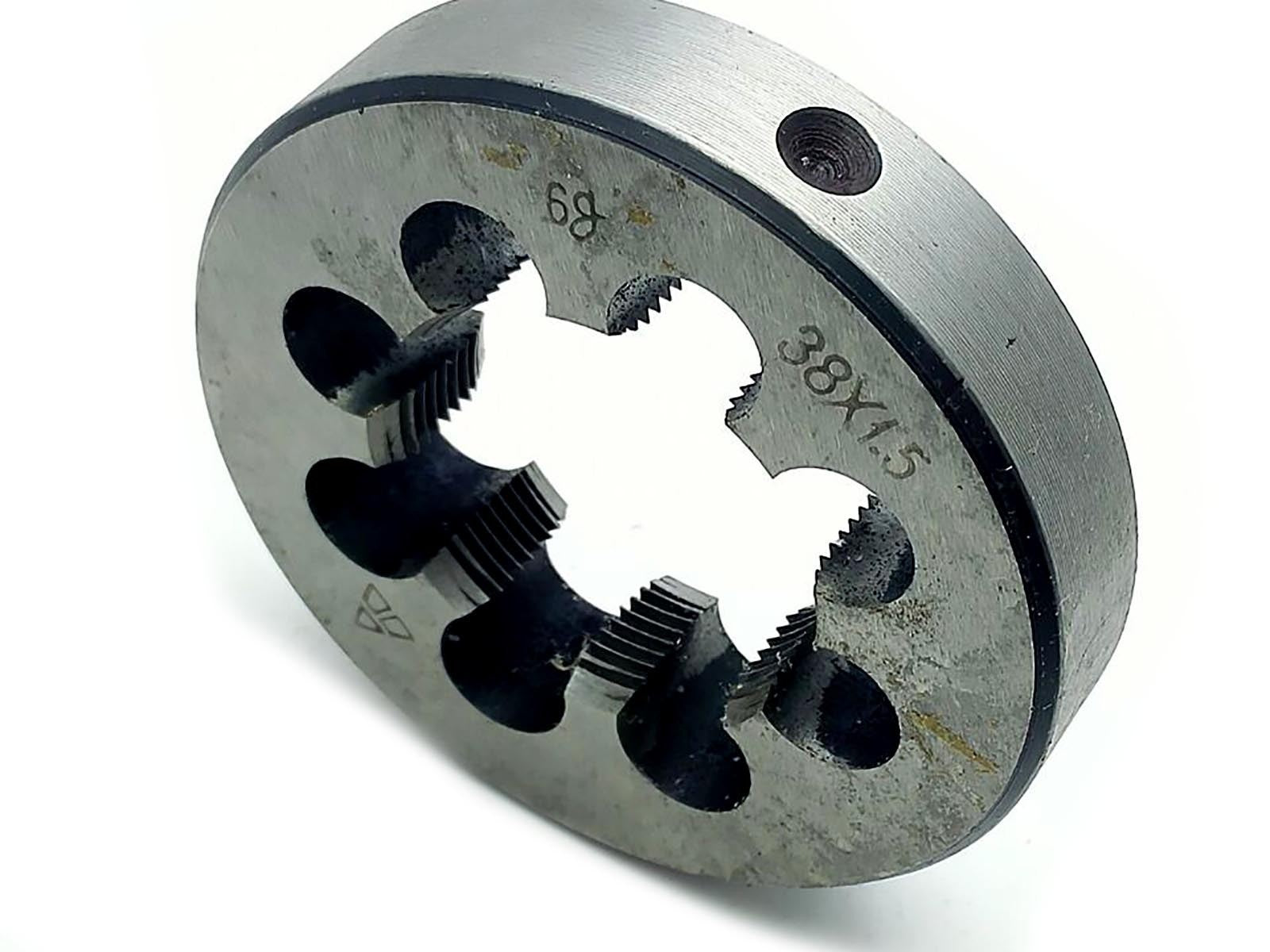 US Stock HSS 38mm x 1.5 Metric Die Right Hand Thread M38 x 1.5mm Pitch