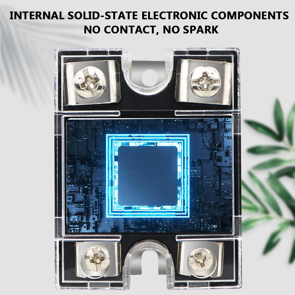 AU Stock Solid State Relay Input DC 3-32V to Output AC 24-480V Single-phase 80A