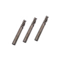 US Stock 3pcs 8mm Three 3 Flute HSS & Aluminium End Mill Cutter CNC Bit