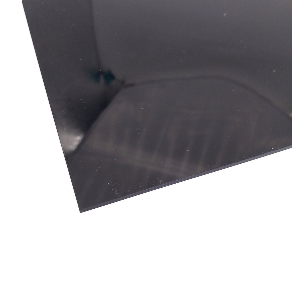 1pc Black Acrylic Sheets Transparent PMMA Panels 200mm * 300mm * 1.7mm ±10%