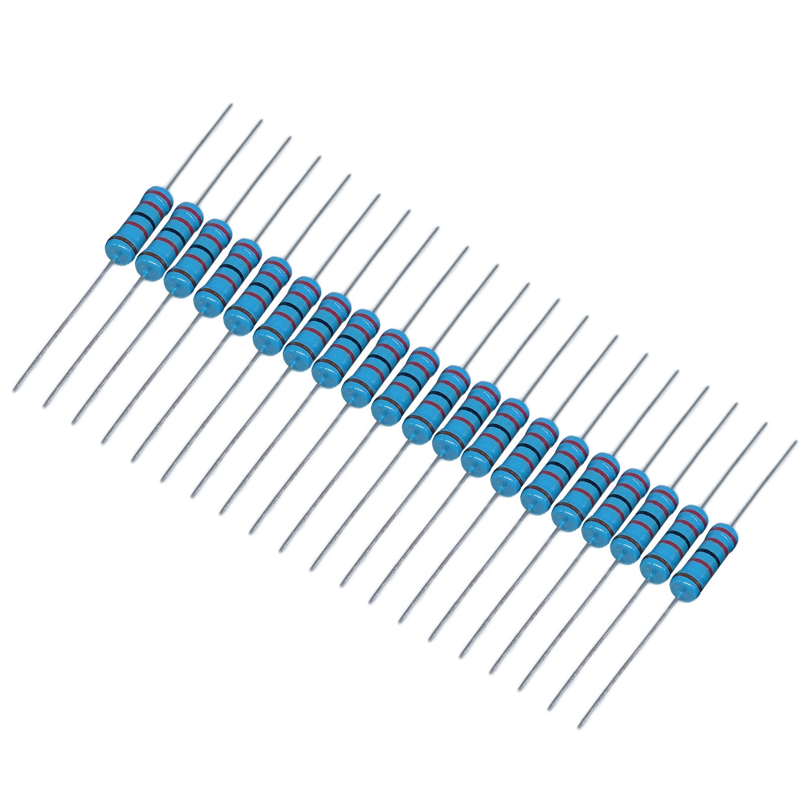 US Stock 20pcs 22K ohm Metal Film Resistor 3W +/- 1% 3 Watt High Quality