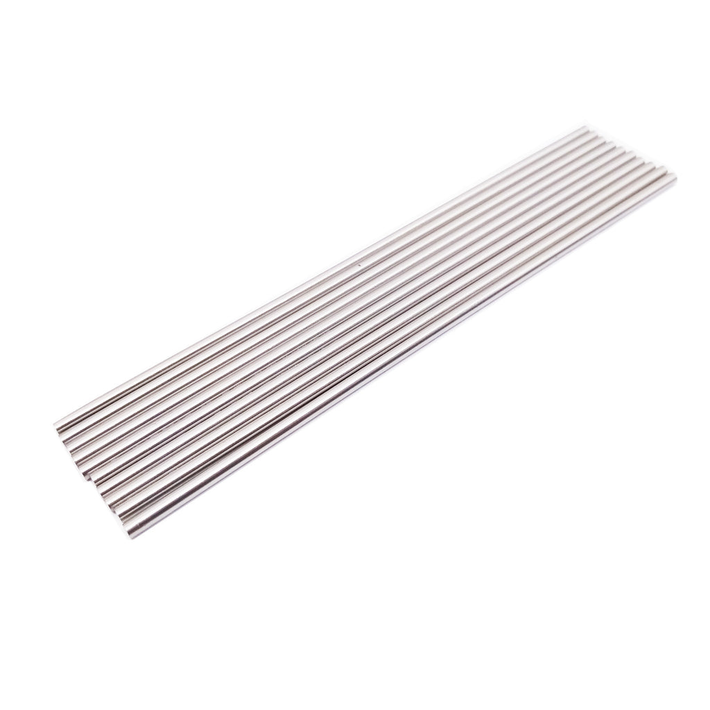 US Stock 10pcs 2mm x 100mm Machine Boring Tool HSS Round Lathe Bit Bars