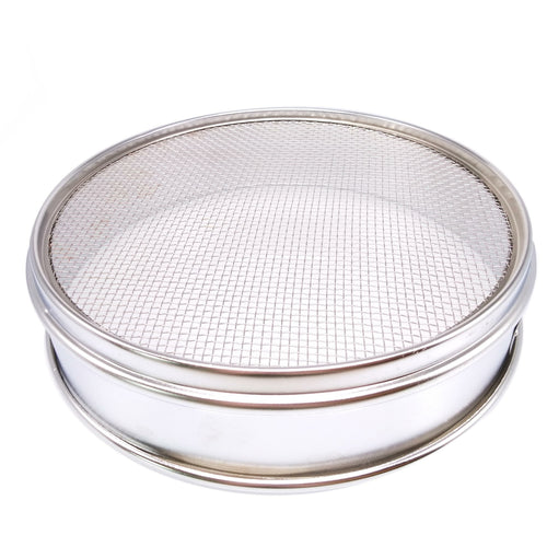 1pc 8 Mesh 2.5mm Aperture Lab Standard Test Sieve Stainless Steel Dia 200mm