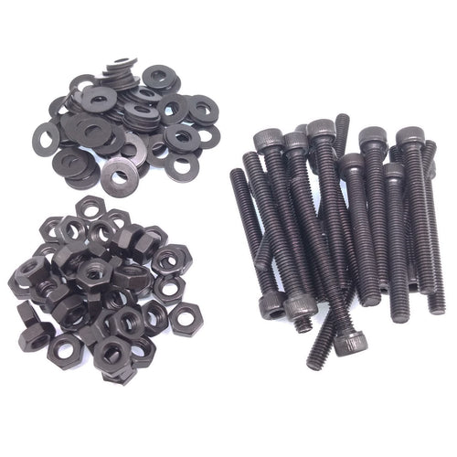 100x M4 x 30mm Socket Head Cap Screws Alloy Steel Allen Socket Drive Nuts Washer