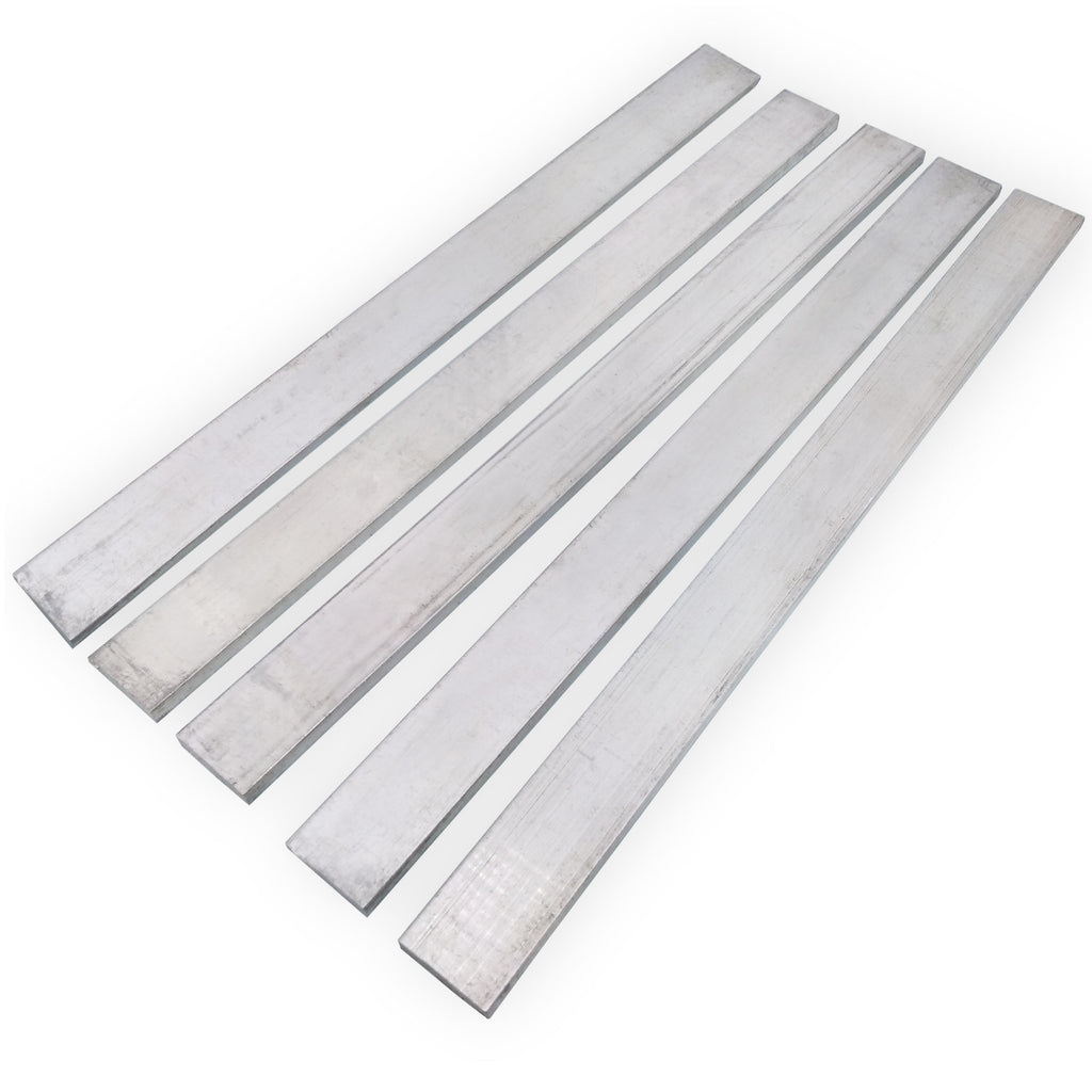 US Stock 5pcs 5mm ±10% x 20mm x 250mm 6061 Aluminum Flat Bar Flat Plate Sheet