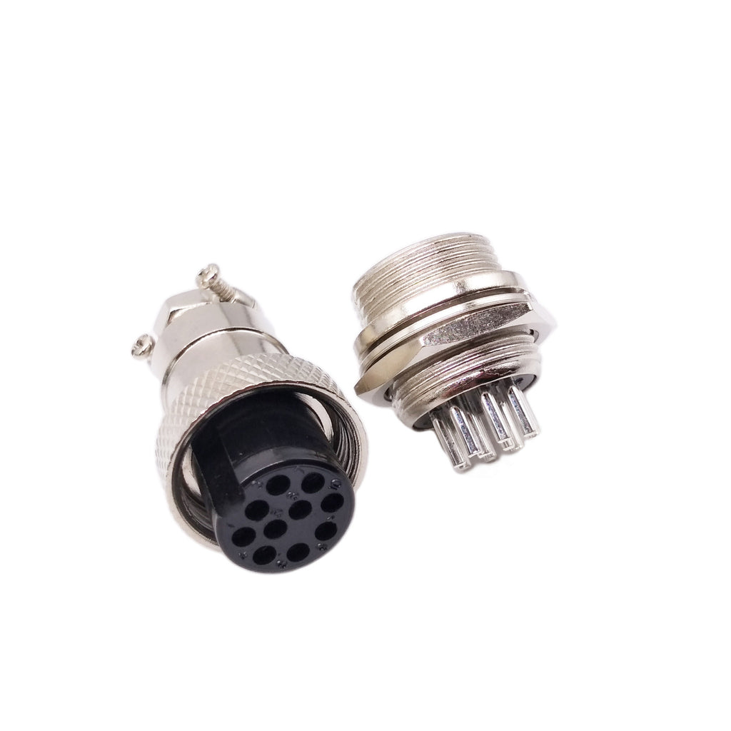 AU Stock 5Pair Aviation Plug 10Pin Male Female Panel Wire Connector 16mm GX16-10