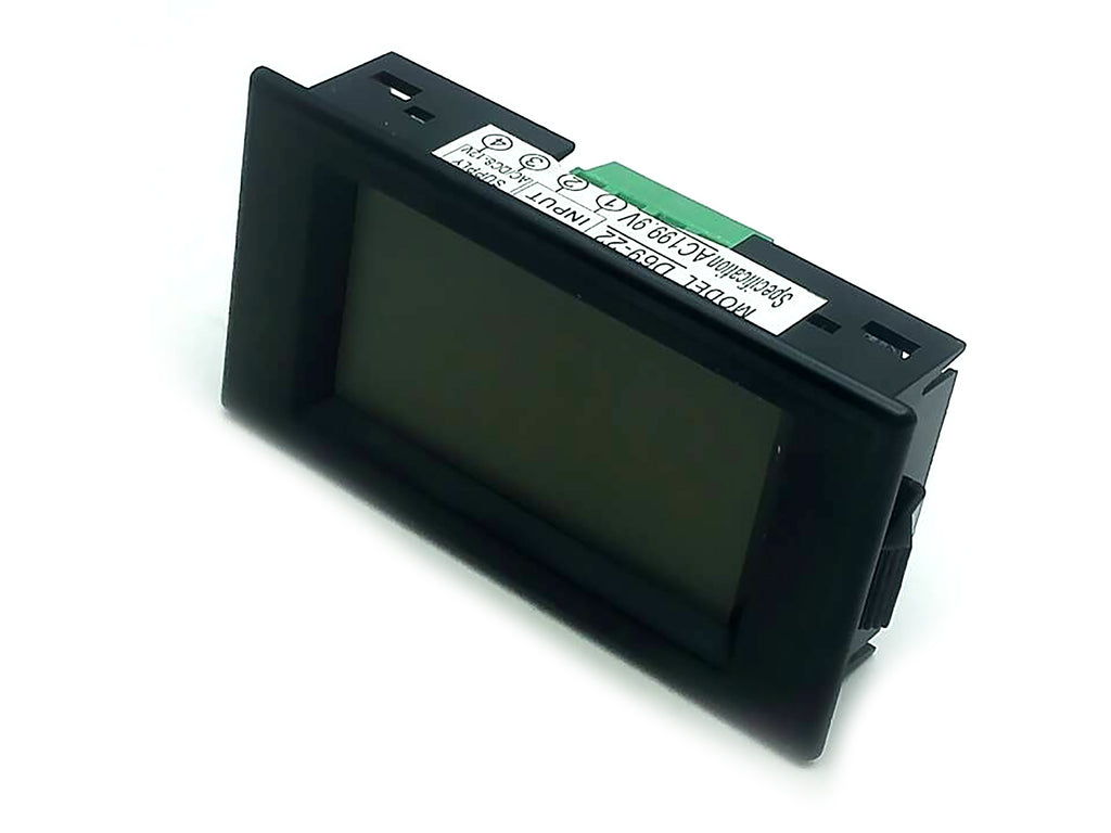AU Stock Blue LCD Digital Volt Panel Meter Voltmeter AC 0~200V 4 Wire