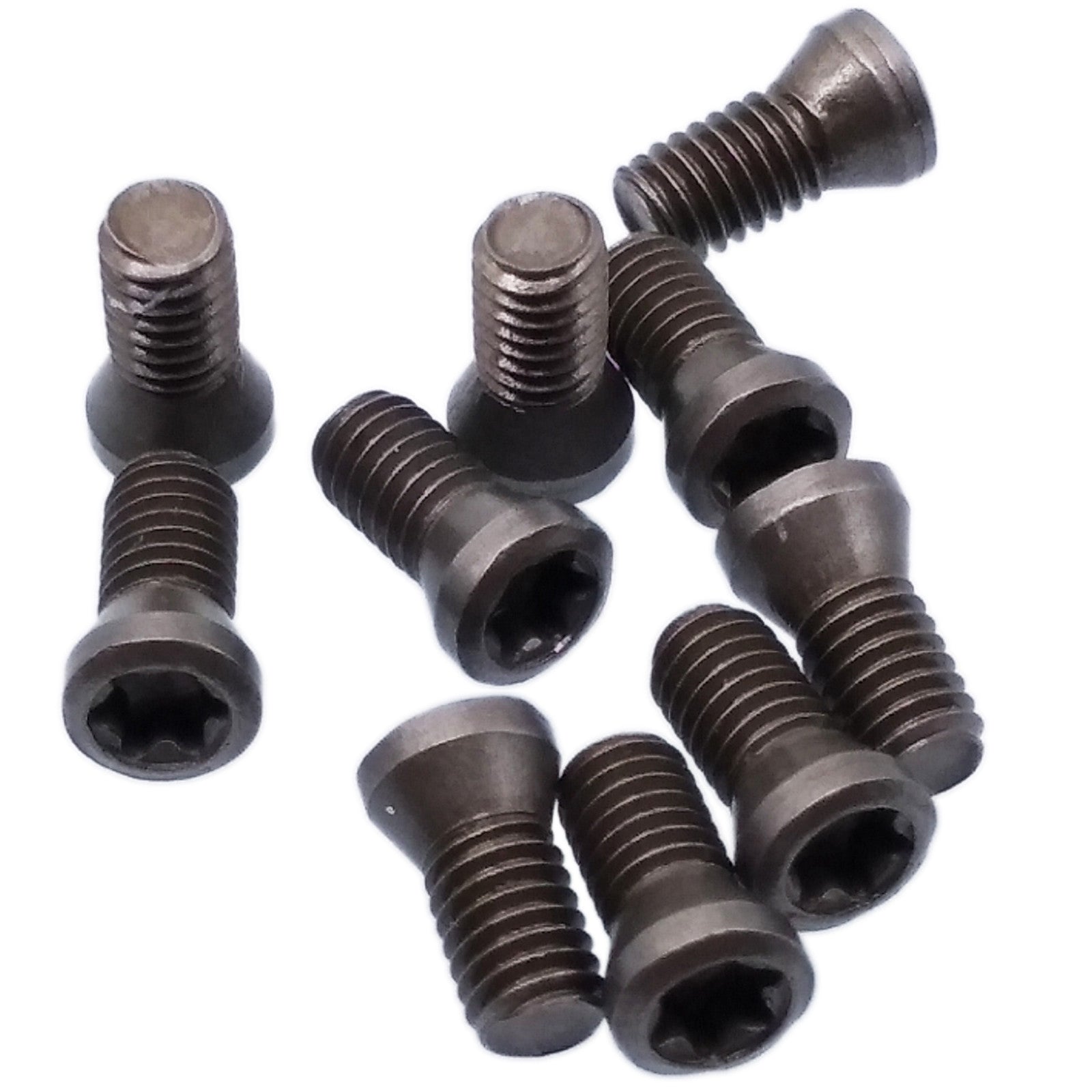US Stock 10pcs M3 x 7mm Insert Torx Screw For Replaces Carbide Inserts CNC Lathe