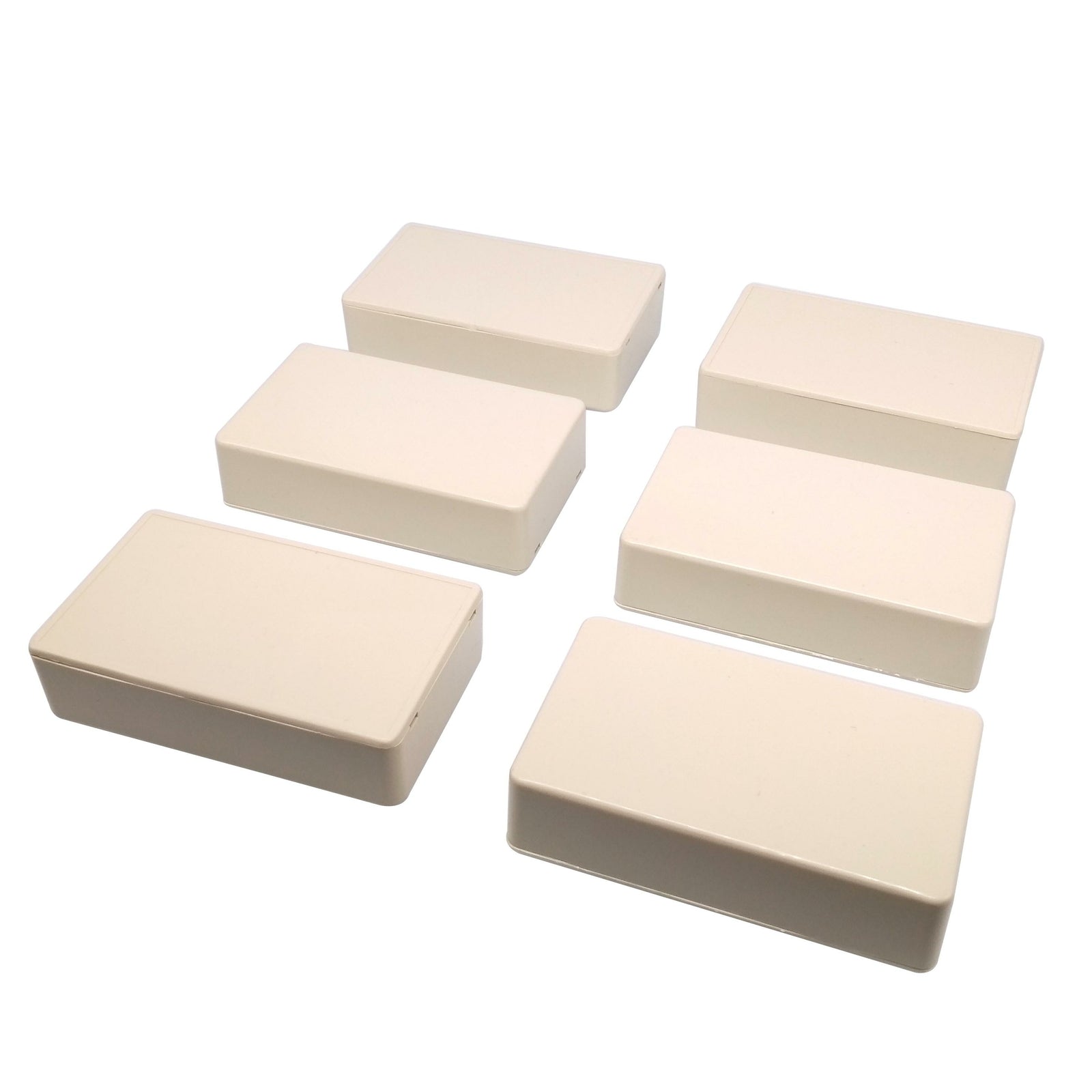 US Stock 6pcs Plastic Project Box Electronic Enclosure Case DIY 25 x 60 x 100mm