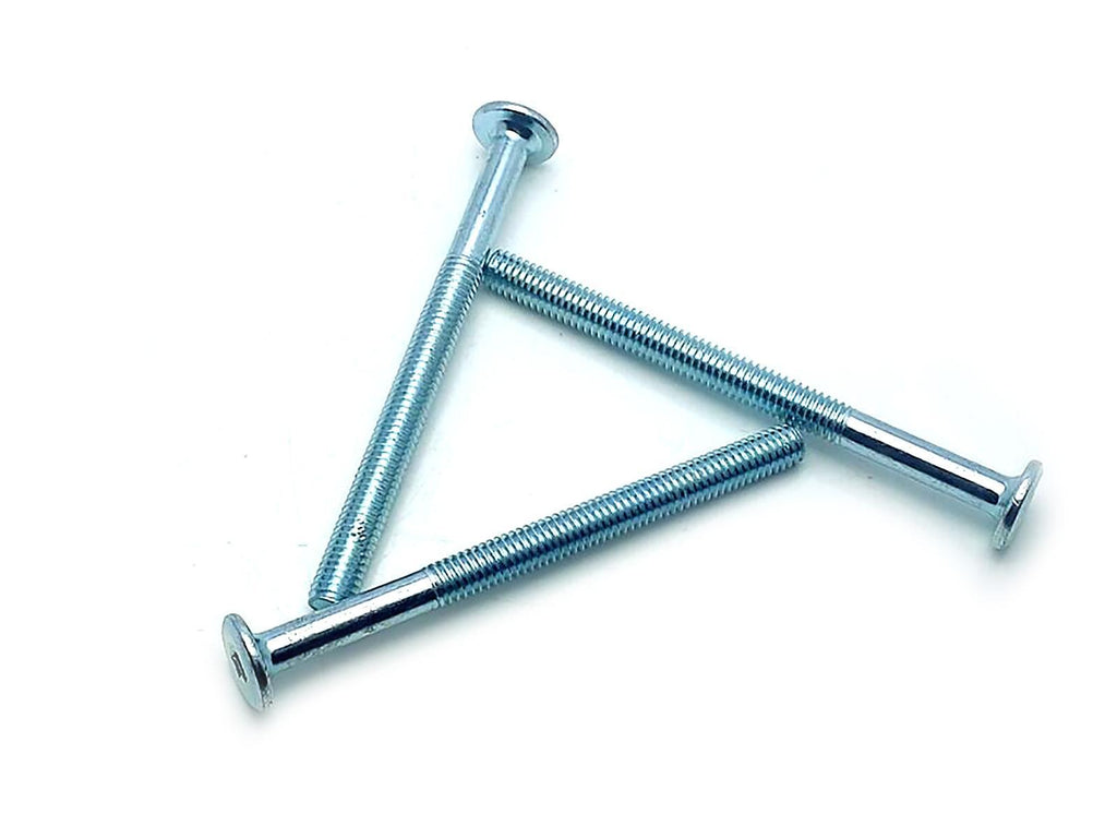 US Stock 10x M6x75mm Furniture SHCS Flat Round Socket Head Cap Screws Allen Bolt