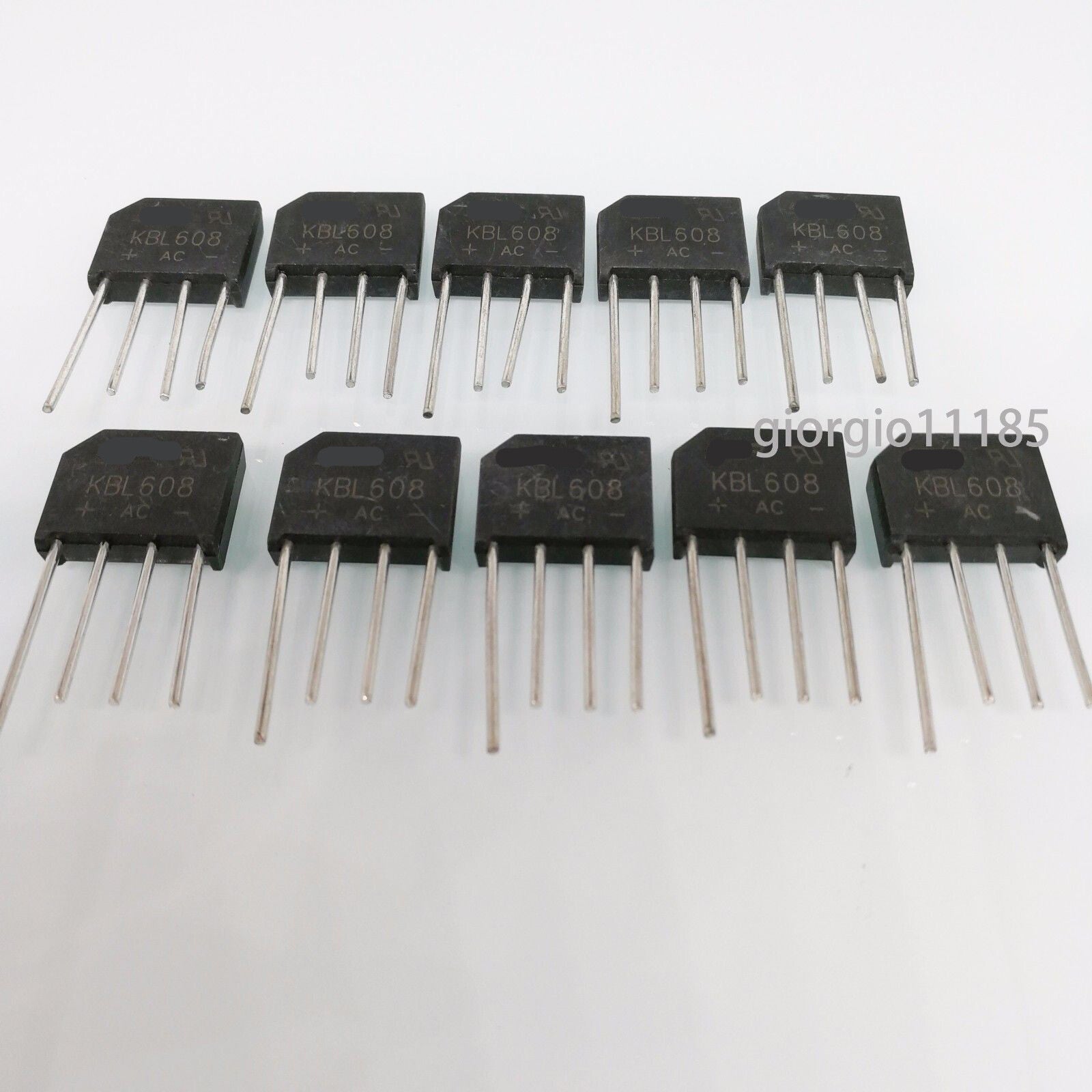 US Stock 10pcs KBL608 KBL-608 6A 800V  Bridge Rectifier