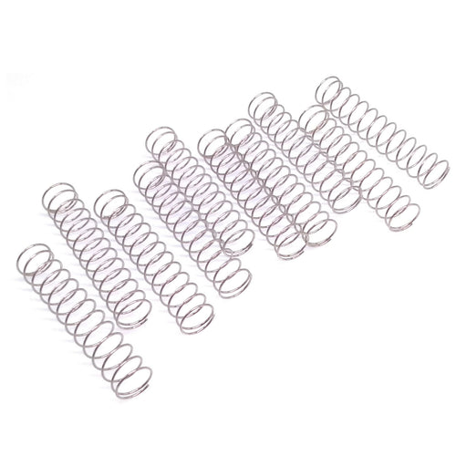 10x 0.6mm Wire Dia Stainless Steel Compression Spring Pressure OD 12mm Length 50