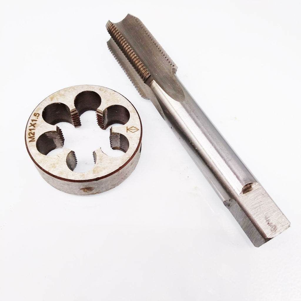 HSS M21 x 1.5mm Tap & M21 x 1.5mm Die Metric Thread Right Hand
