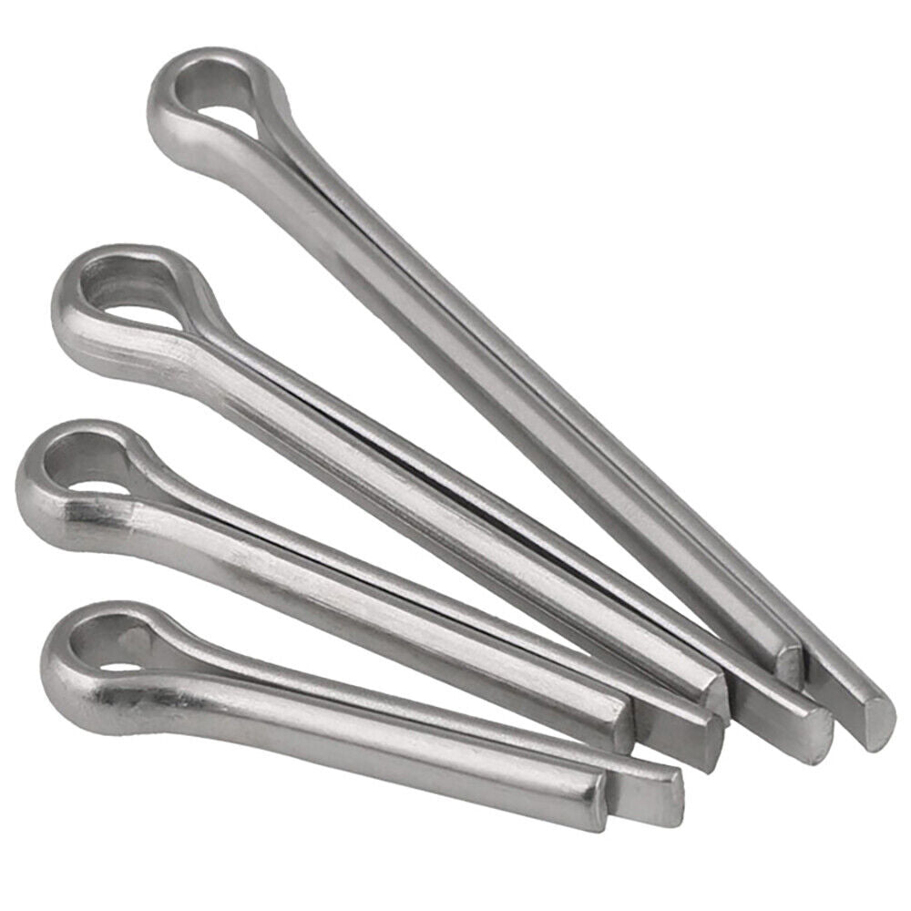 200pcs M1.5 x 12 Cotter Pins Split Pin Clevis Pin A2 304 Stainless Steel