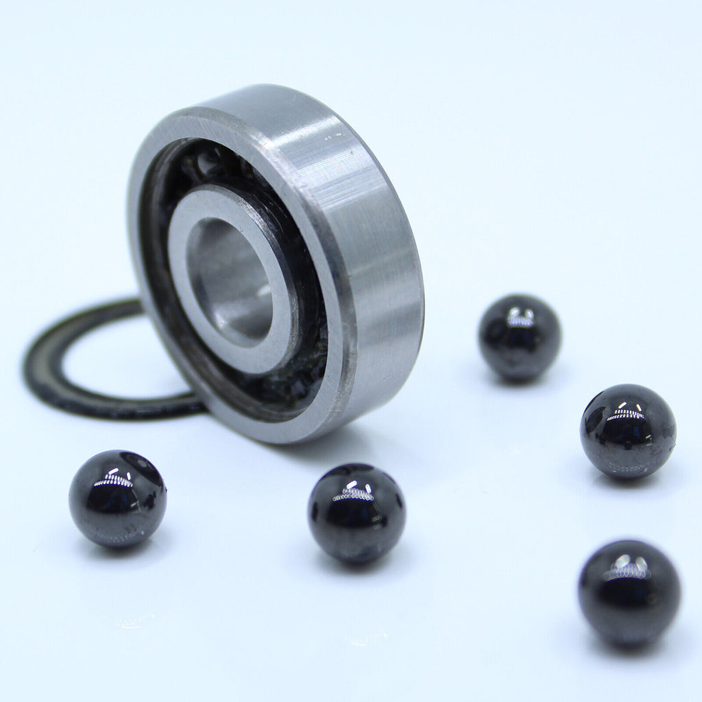 S6205-2RS (25x52x15 mm) 440C Rubber Sealed Hybrid Ceramic Ball Bearings