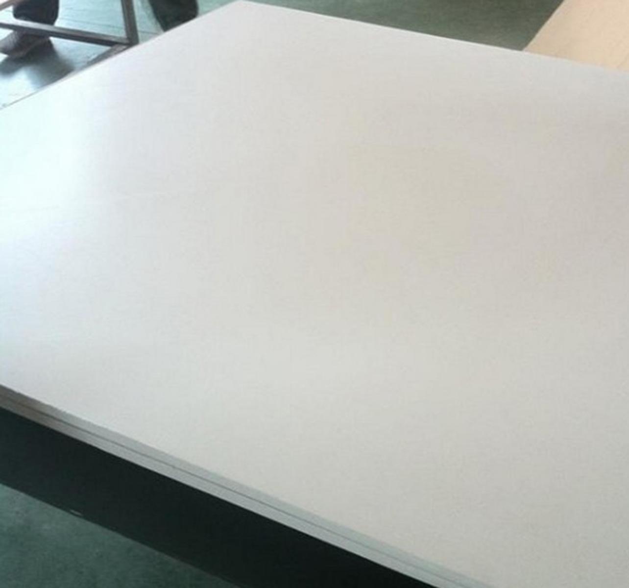 White Polytetrafluoroethylene PTFE Virgin Sheet 1.5 ±10% x 250 x 250mm