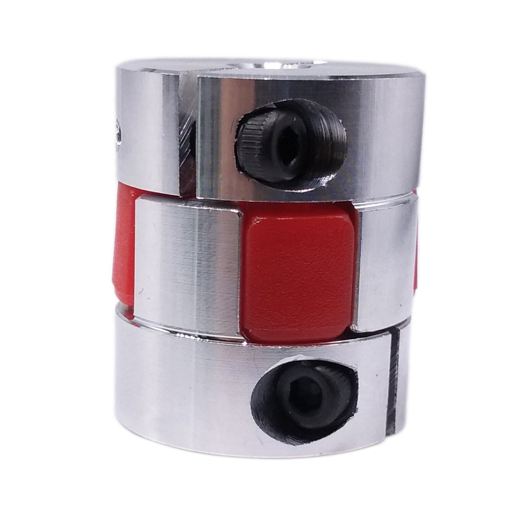 US Stock 6.35 1/4"x6mm CNC Flexible Plum Coupling Shaft Coupler Connect D25 L30