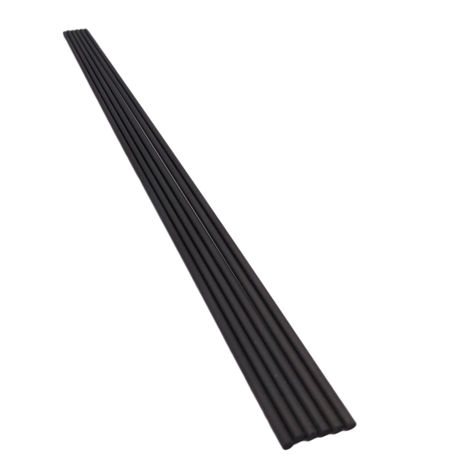 US Stock 6pcs Diameter 1mm ±10% Long 13 inch Carbon Fiber Rods High Quality Pole