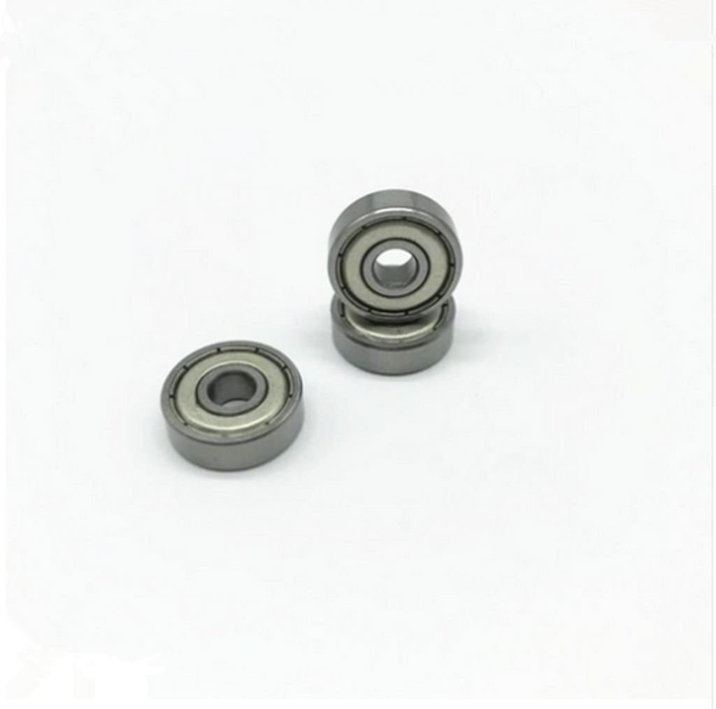 10pcs R168ZZ 1/4" x 3/8" x 1/8" Ball Bearings Metal Shielded Thin Wall Bearings