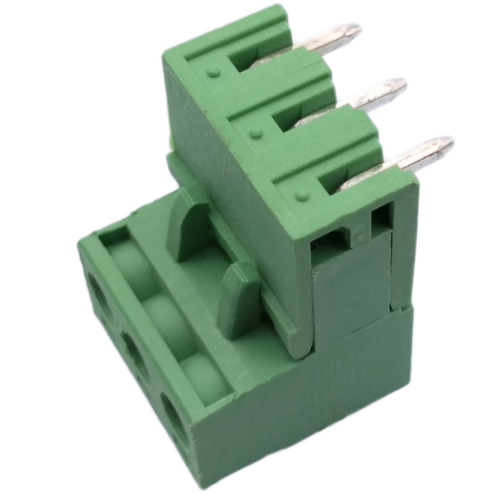US Stock 10Set 2EDG 3P Plug-in Screw Terminal Block Connector 5.08mm Right Angle
