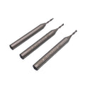 US Stock 3pcs 2mm Two 2 Flute HSS & Aluminium End Mill Cutter CNC Bit