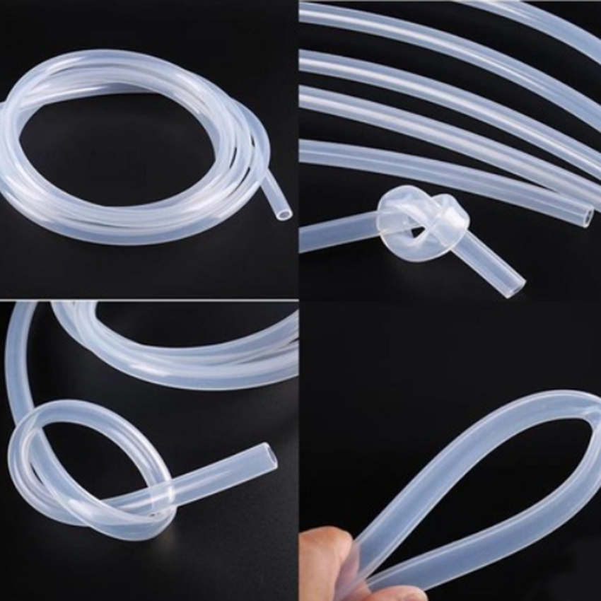 Food Grade Clear Silicone Rubber Hose Tubing Brew Hose ID 2mm OD 3mm Length 2M