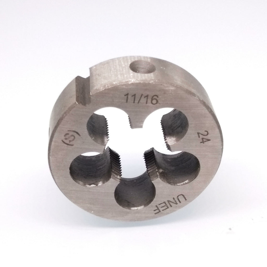 US Stock HSS 11/16-24 UNEF Die Right Hand Thread