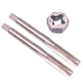 HSS M8 x 1.25mm Taper & Plug Tap & 8x1.25mm Hexagon Die Metric Thread Right Hand