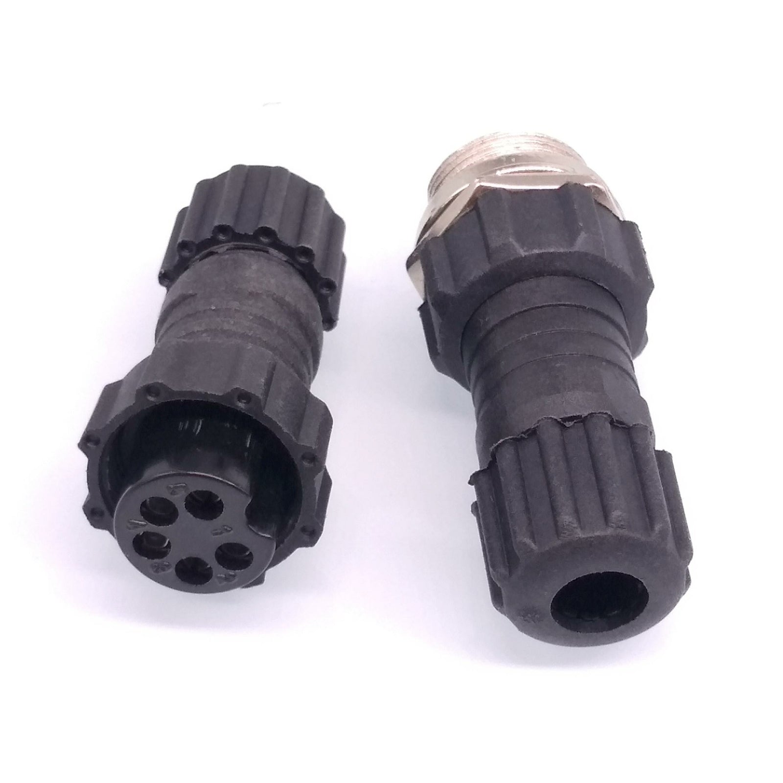 2Sets GX16 Waterproof Aviation Connector Plug Socket Sensor 5pin