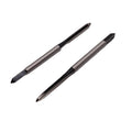 US Stock HSS 2.5mmx0.45 Metric Taper & Plug Tap Right Hand Thread M2.5 x 0.45mm