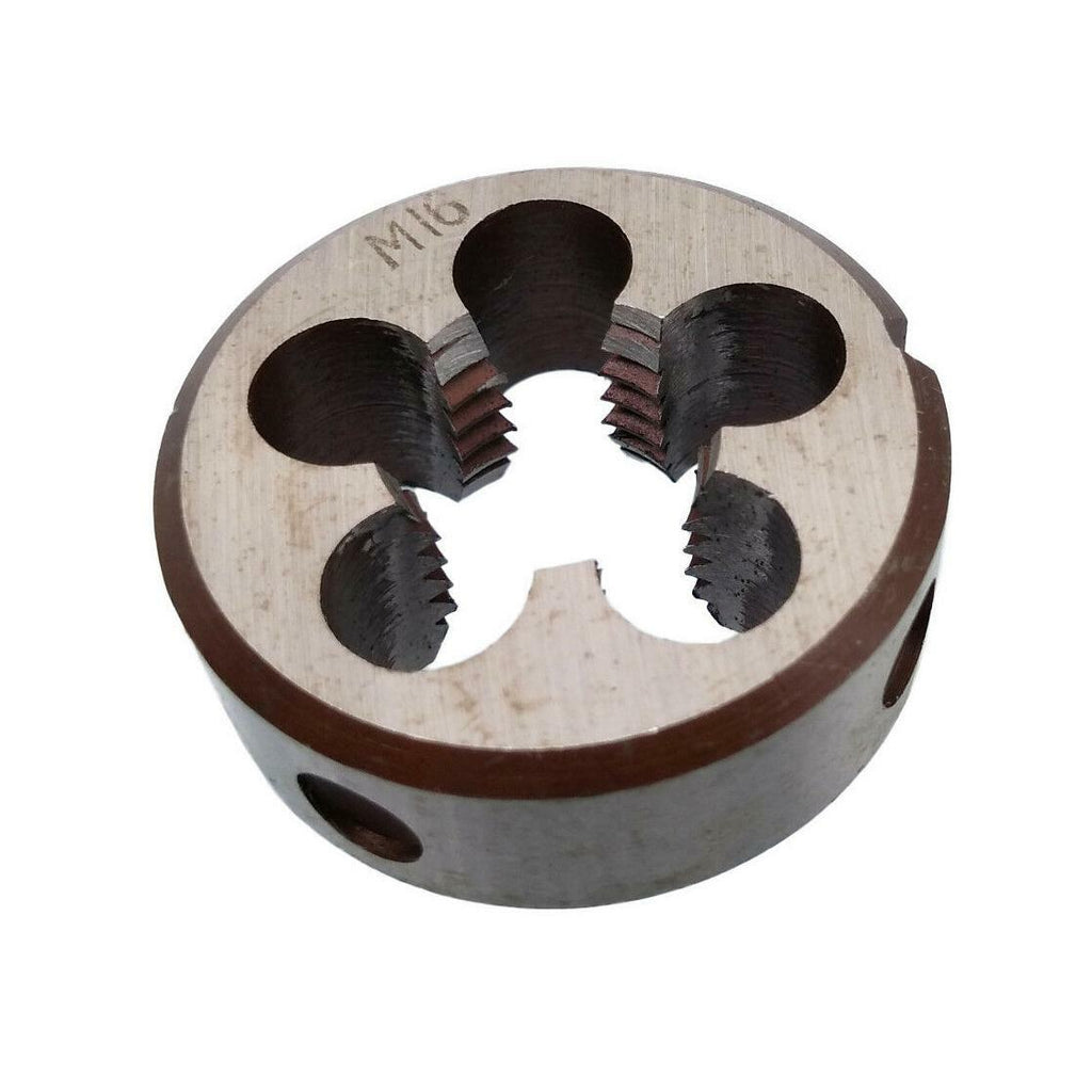 AU Stock HSS M16 x 2mm Taper & Plug Tap & M16 x 2mm Die Metric Thread Right Hand