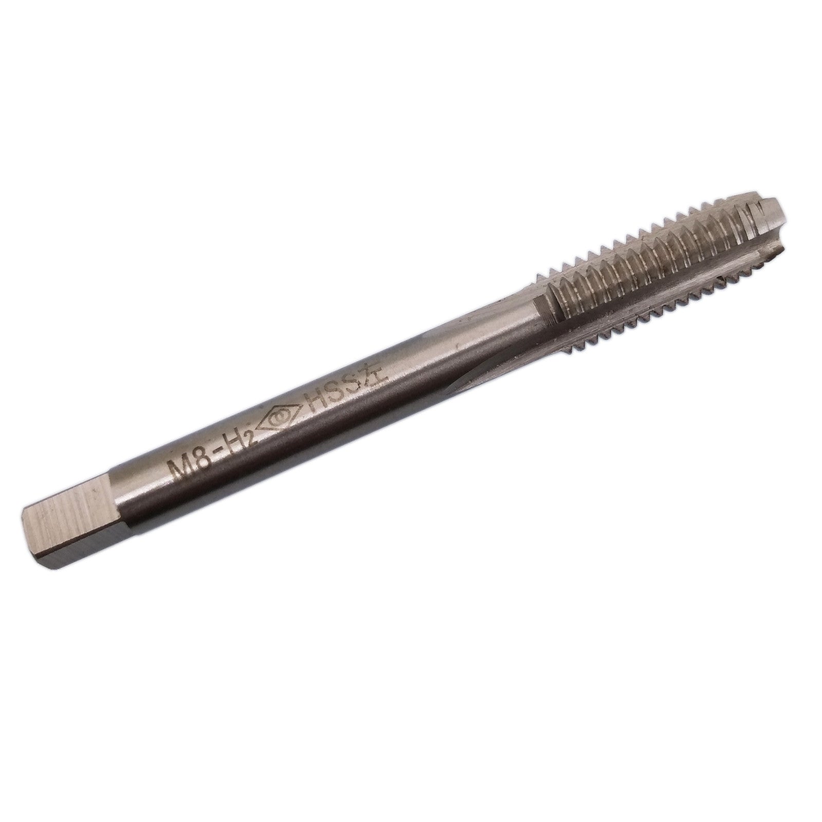 US Stock HSS 8mm x 1.25 Metric Tap Left Hand Thread M8 x 1.25mm Pitch