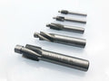 5pc 4 Flute Countersink HSS-AL End Mill Cutter Pilot Slot Drill Bits Tool M3-M8