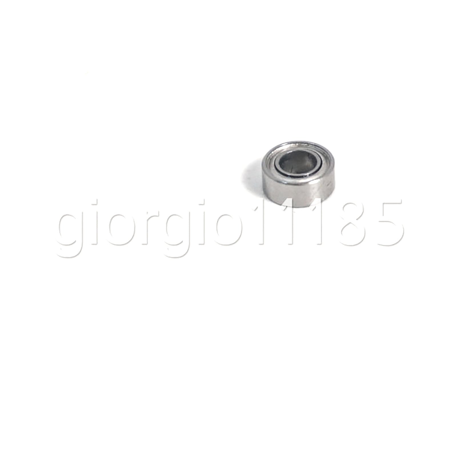 US Stock 10pcs MR63zz Mini Metal Double Shielded Ball Bearings 3mm x 6mm x 2.5mm