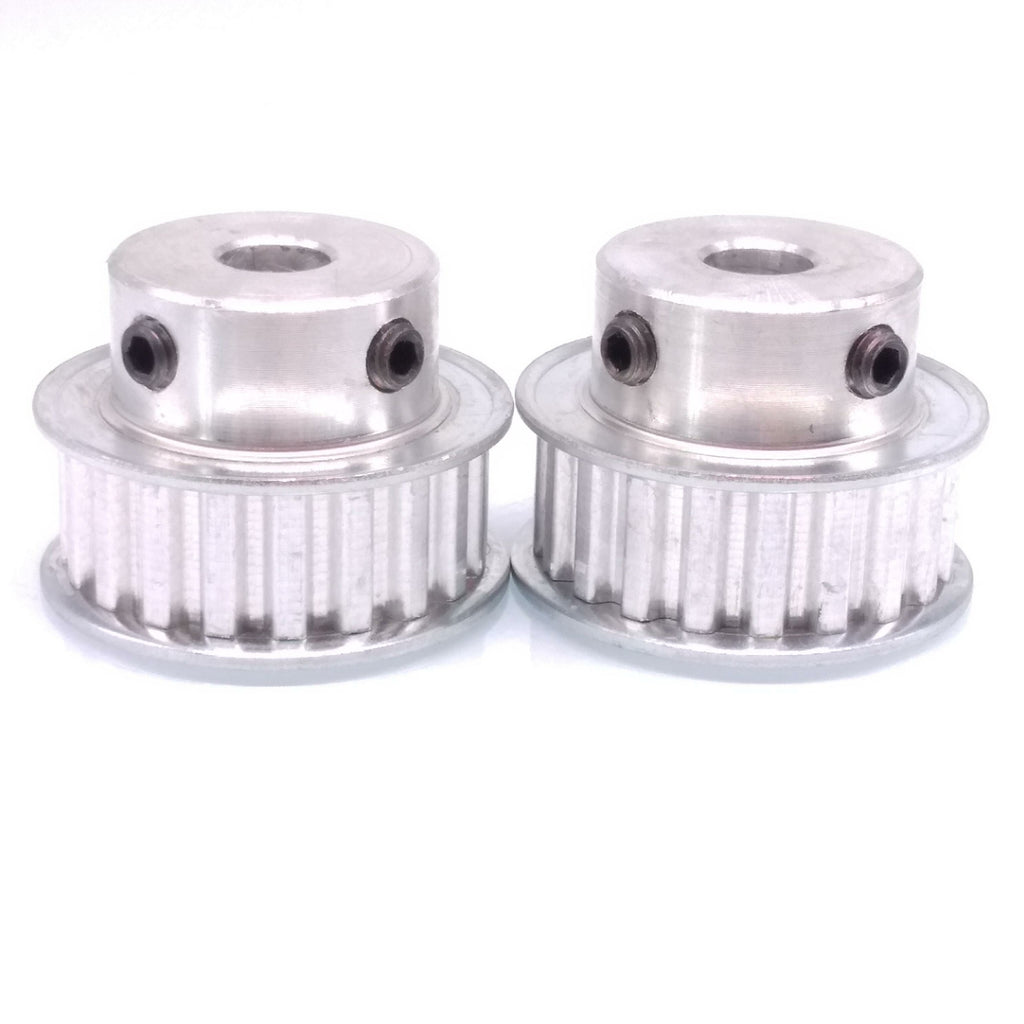 2pcs XL 20T Timing Belt Pulley Synchronous Wheel 8mm Bore For 10mm Width Belt