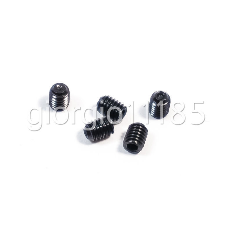 US Stock 50x M3 x 4mm Alloy Steel Hex Socket Set Screw with Cup Point Grub Screw