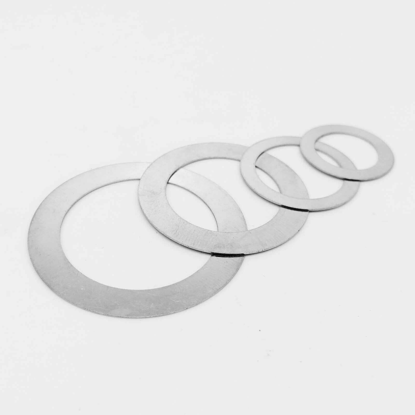 10pcs M25 x 35mm 0.5mm SS Ultra Thin Flat Washer Ultrathin Shim Plain Gasket