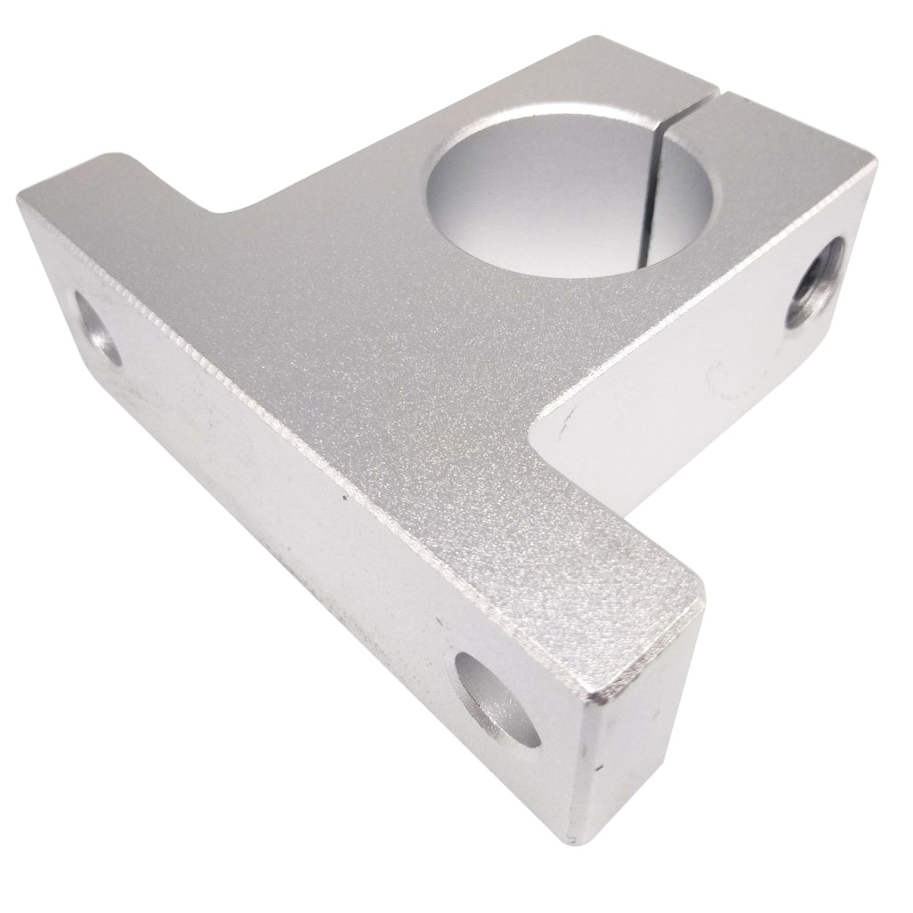 2pcs 35mm SK35 Chrome Linear Rail Shaft Guide Support Bracket Bearing Step Motor