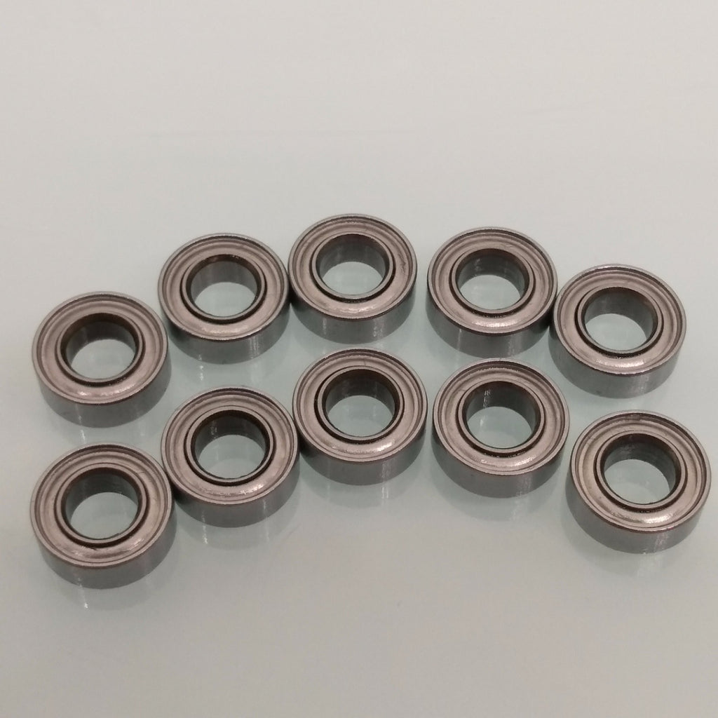 US Stock 10pcs MR84zz Mini Metal Double Shielded Ball Bearings 4mm x 8mm x 3mm