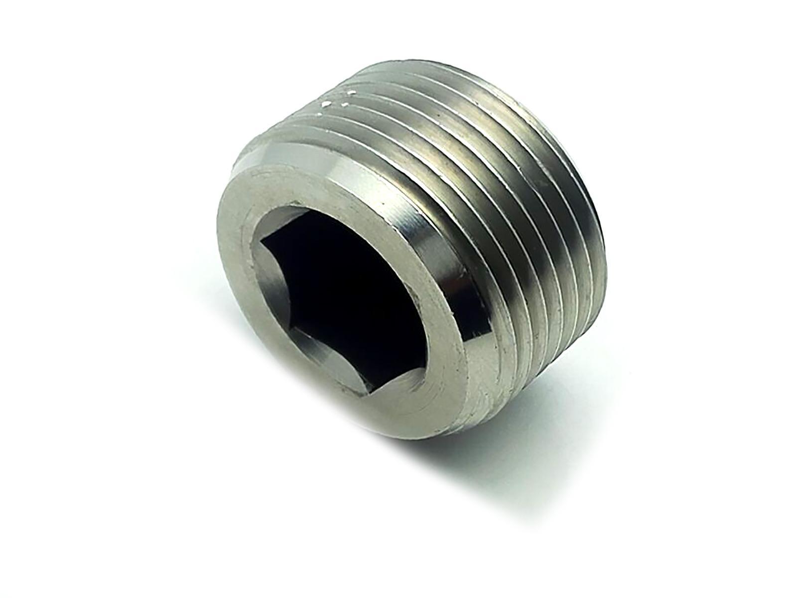 US Stock 1pc 304 Stainless Steel 1 inch NPT Hex Head Pipe Plug Fitting 1"