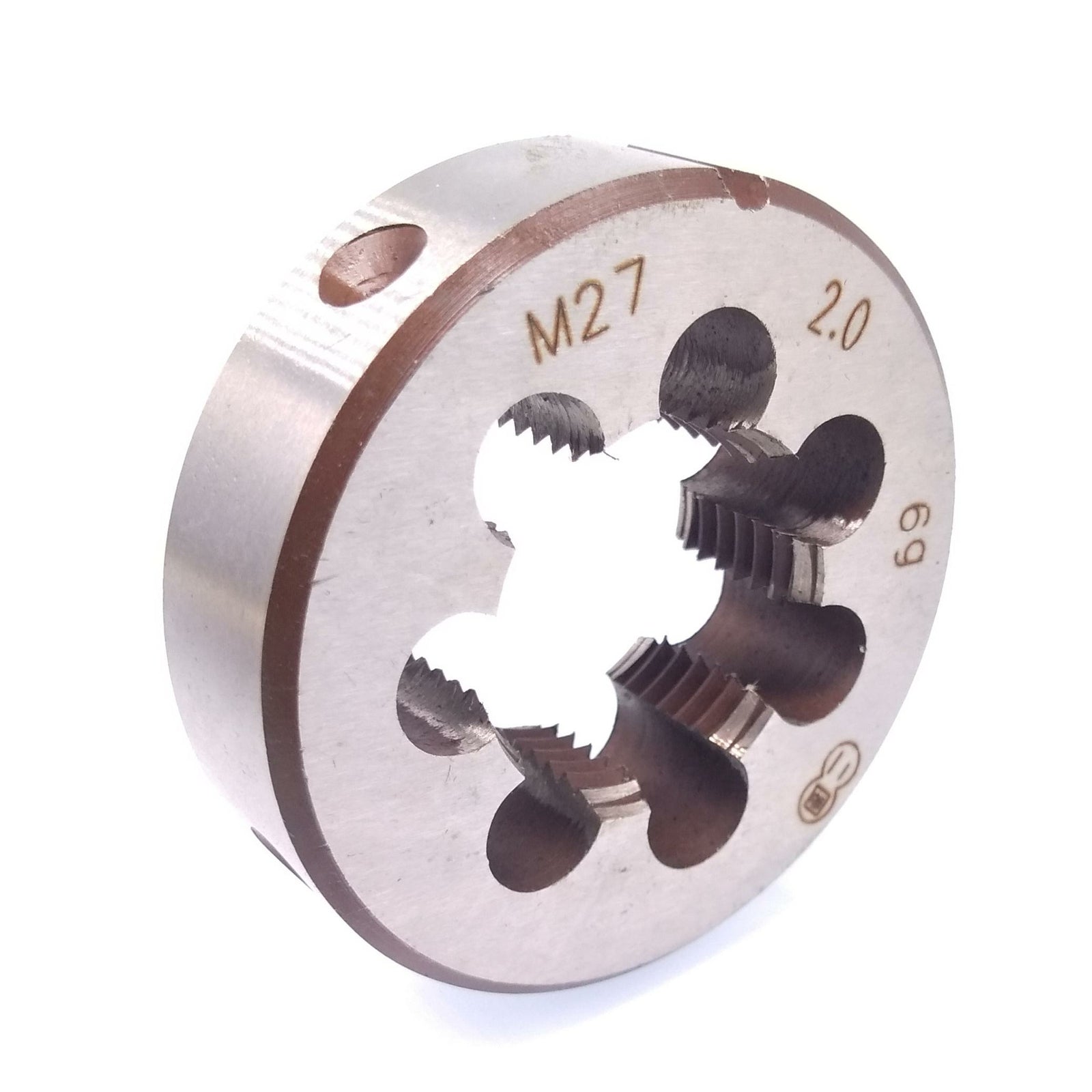 HSS M27 x 2mm Taper & Plug Tap & M27 x 2mm Die Metric Thread Right Hand