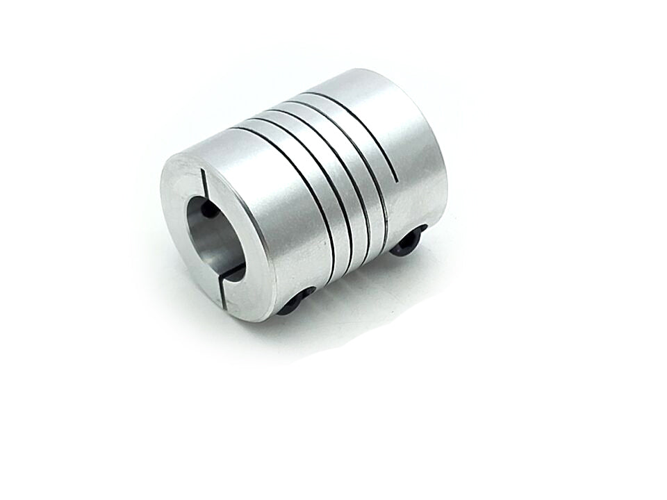 US Stock 8x12.7mm 1/2" Flexible Shaft Coupling Stepper Motor Coupler D25 L30