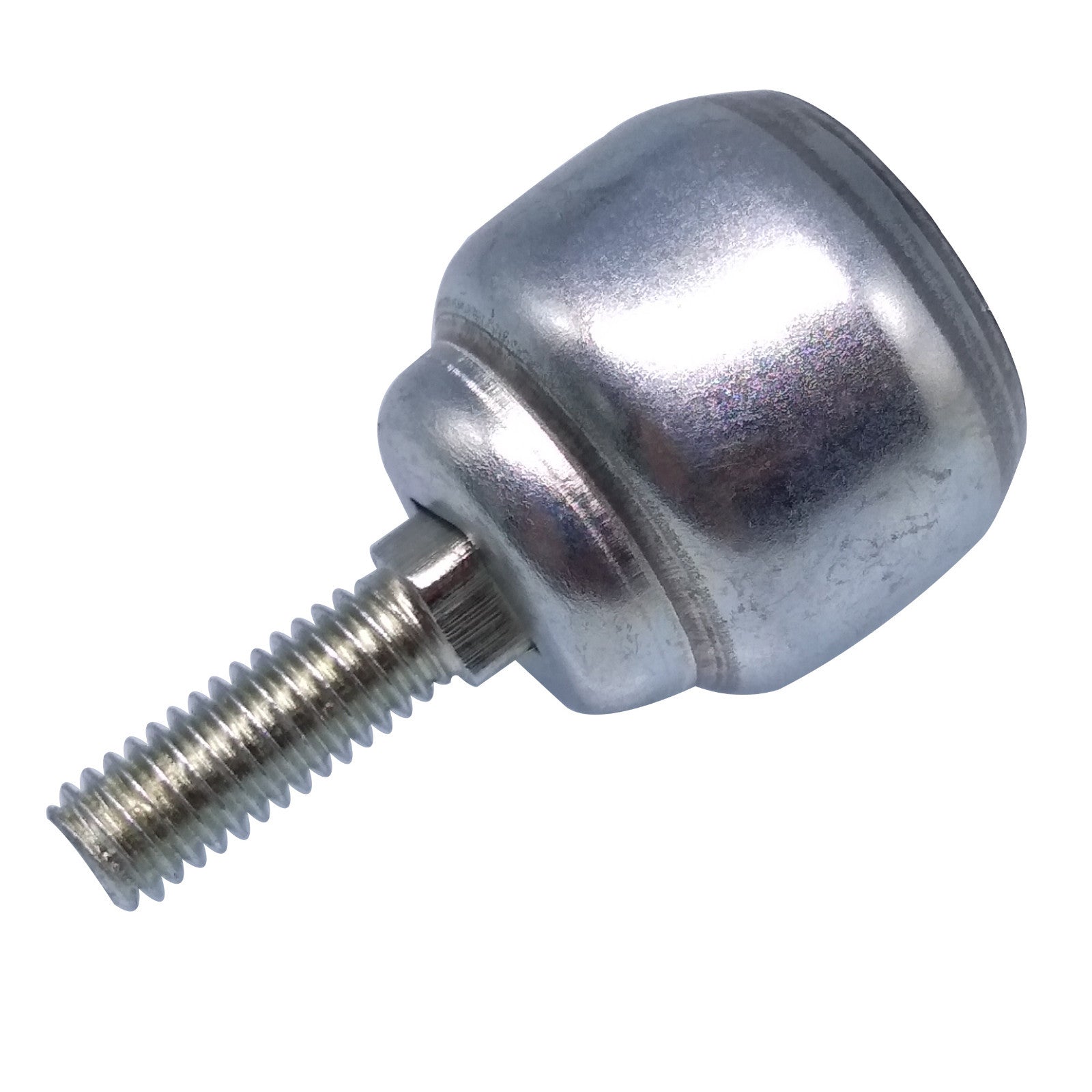US Stock 2pcs Dia 3/4'' Nylon Ball Stud Transfer Bearing Unit Conveyor Roller M6