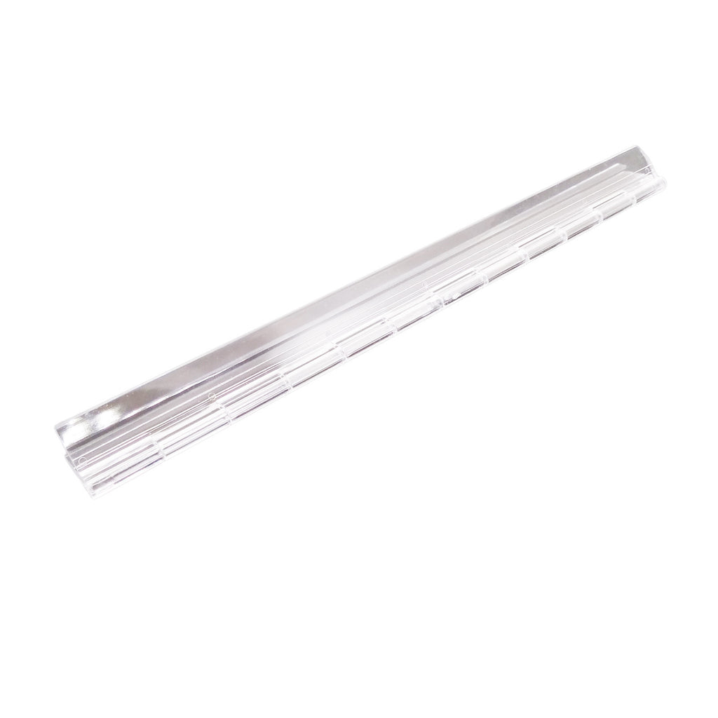 US Stock 2pcs Clear PMMA Acrylic Plastic Folding PMMA Hinge 300 x 45mm
