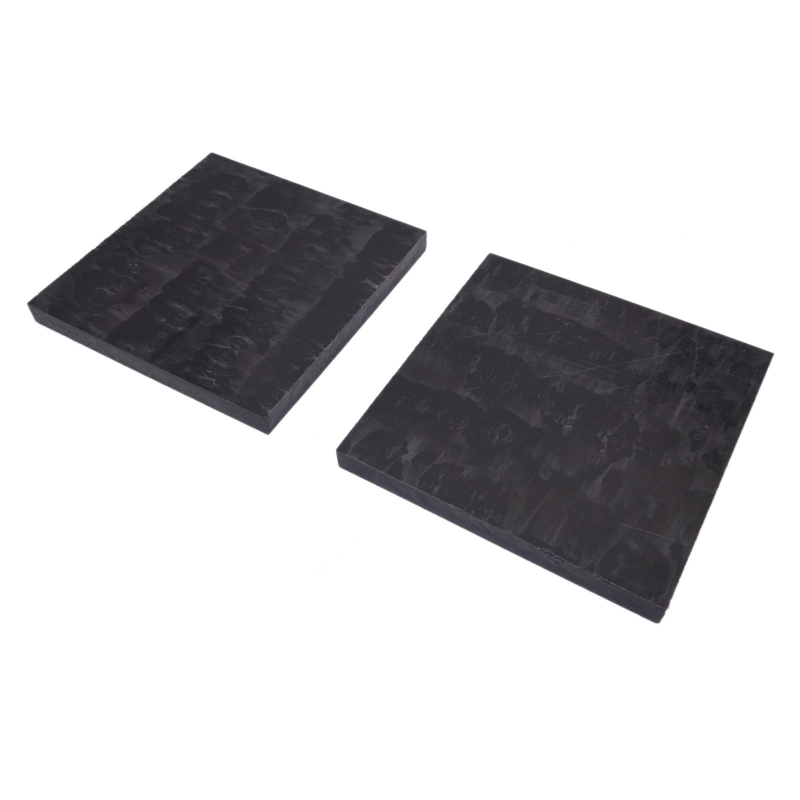US Stock 2pcs 8 ±10%x100x100mm Black Acetal POM Polyoxymethylene Plate Sheet