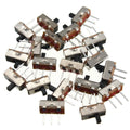 US Stock 100pcs 1 Way 2 Postion Slide Switch PCB Mount SS12d00G3