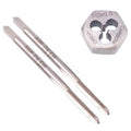 HSS M3 x 0.5mm Taper & Plug Tap & 3 x 0.5mm Hexagon Die Metric Thread Right Hand