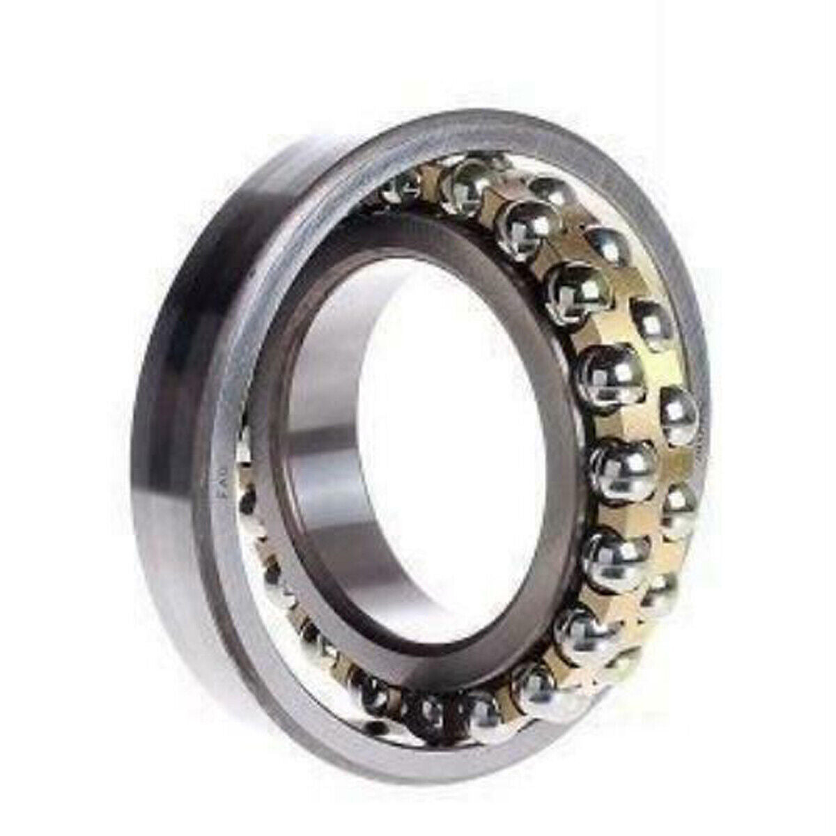 1pc 2205rs 25x52x18mm Self Aligning Ball Bearing Double Row Bearing Steel
