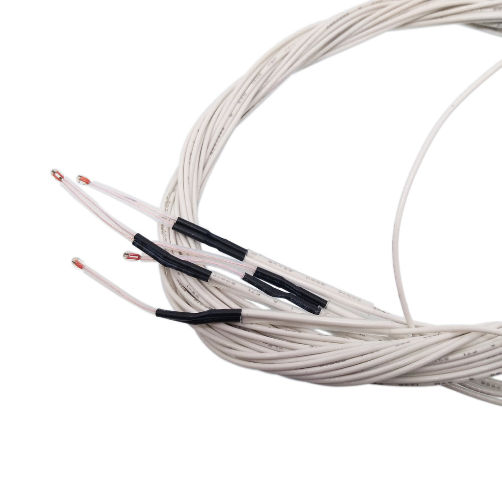 US Stock 5pcs 100k Ohm 3950 1% NTC Thermistor with 1m Wire