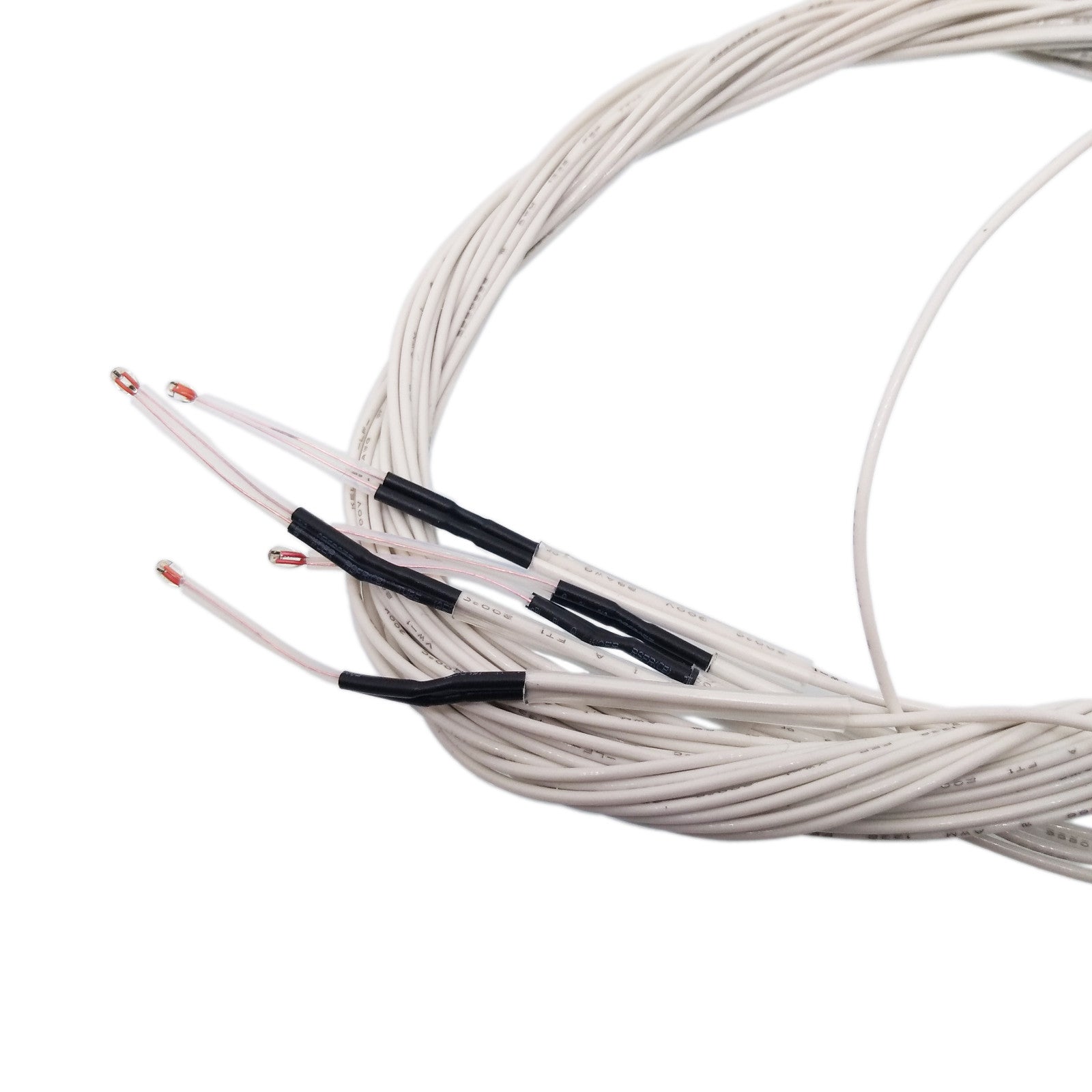 US Stock 5pcs 100k Ohm 3950 1% NTC Thermistor with 1m Wire